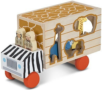 Melissa & Doug Παιχνίδι Ταξινόμησης Σχημάτων Sorting για 24+ Μηνών