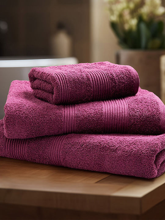 Beauty Home Bath Towel Art 3400 90x180cm Plum Weight 650gr/m²