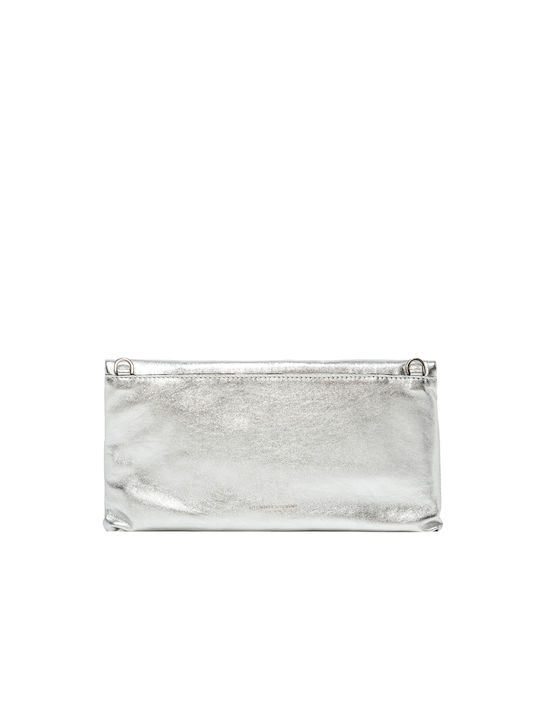 Gianni Chiarini Leather Women's Envelope Silver