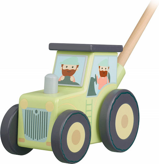 Orange Tree Toys Push Along Push-along από Ξύλο για 18+ Μηνών