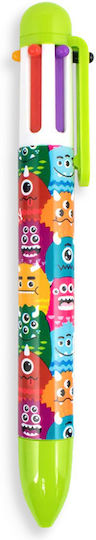 Pix Multicolor 6 Colors Retractable Mechanism Little Monsters