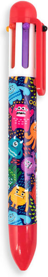 Pix Multicolor 6 Colors Retractable Mechanism Little Monsters