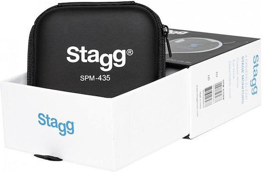 Stagg Ακουστικά Ψείρες In Ear Μαύρα SPM-435 BK