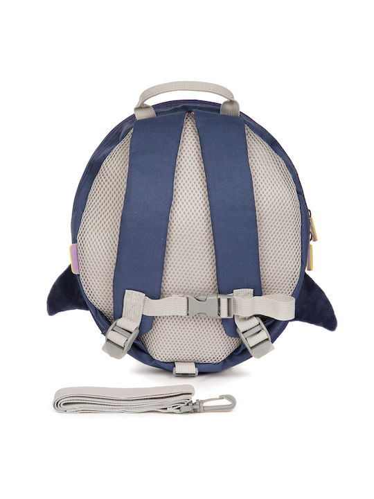 Boppi Backpack Blue Penguin