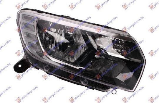 Depo Front Lights Led for Dacia Sandero