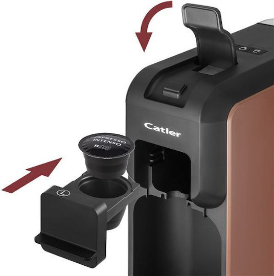 Catler Multi Capsule Πίεσης 15bar Καφέ