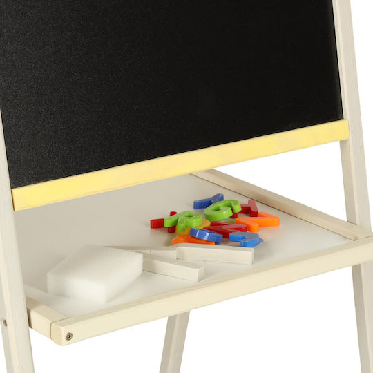 ikonka Magnetic Tablă marker Tablă de seminar cu un trepied 45x40cm