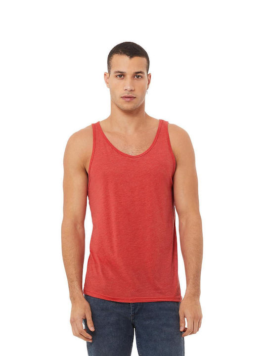 Unisex Tank Top | Unisex Jersey Tank | 3480 Red Triblend