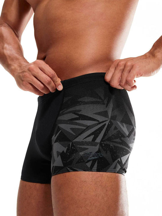 Men's Swimwear Shorts Black with Patterns