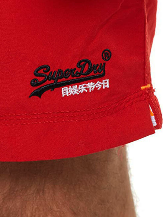 Superdry Herren Badebekleidung Shorts Hyper Red