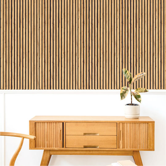 Acoustic 3d Panel Trend 6880 Pecan 20 600 2780mm Newplan Newplan