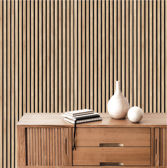 Acoustic 3d Panel Trend 4055 Sonoma Oak 20 600 2780mm Newplan Newplan