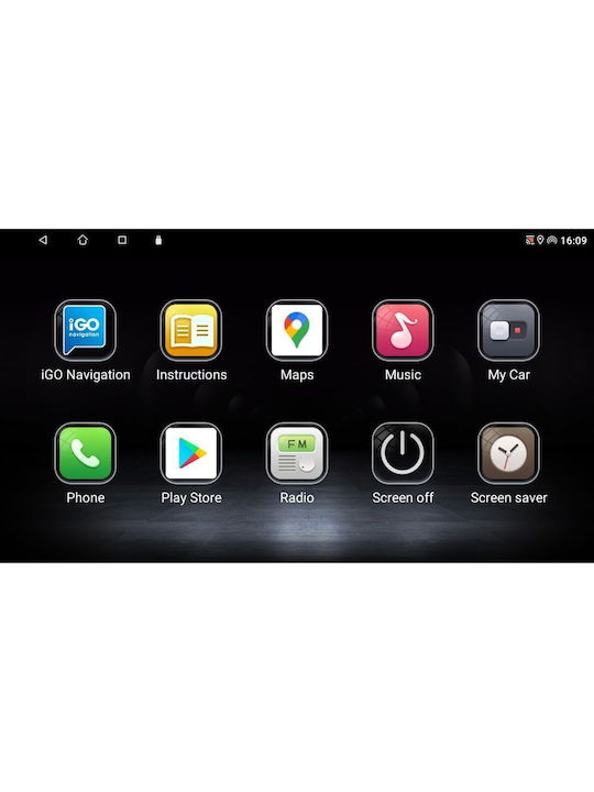 Lenovo Sistem Audio Auto pentru Skoda Rapid 2014> (Bluetooth/USB/WiFi/GPS/Apple-Carplay) cu Ecran Tactil 9"