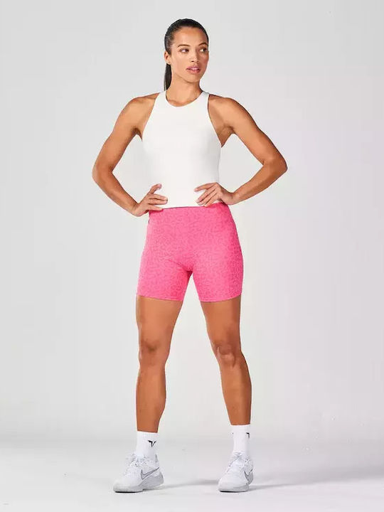 Women's Athletic Blouse Sleeveless Pearl White
