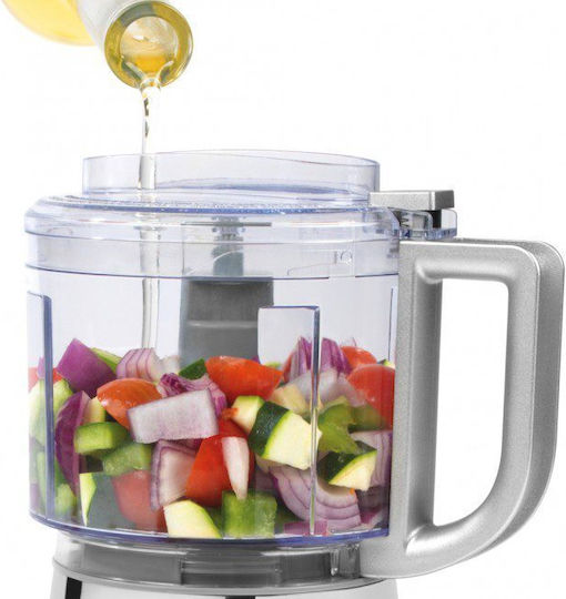 Petra Electric Compact PT-5114 Multifunctional Food Processor 400W With 500ml Bowl And Gray Blender Jug