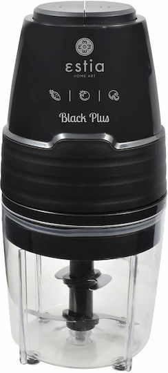 Estia Black Plus Πολυκόπτης Multi 400W με Δοχείο 700ml Μαύρος