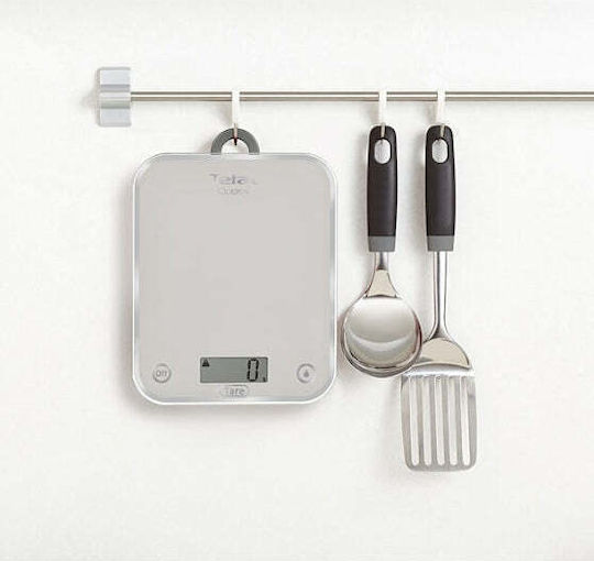 Tefal Optiss Digital Küchenwaage 1gr/5kg Silber