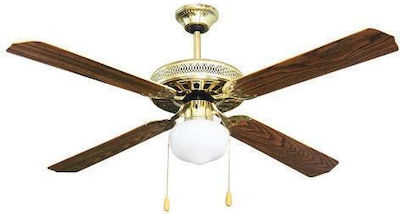 Panafan Ceiling Fan 132cm Brown