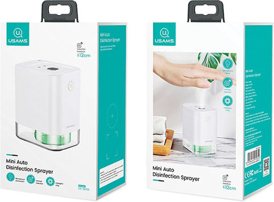 Usams Disinfectant Spray Spender Kunststoff mit automatischem Spender Weiß 45ml