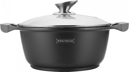 Royalty Line Βαθιά Κατσαρόλα από Χυτό Αλουμίνιο 10lt / 34cm