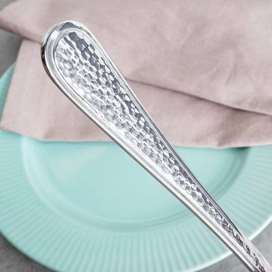 Nava Set Spoons Dinner Stainless Steel Silver 29cm 3 Pieces