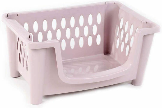 Homeplast Carina Aufbewahrungskorb Kunststoff Pink 48.5x34x25cm 1Stück