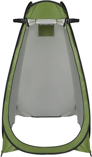 Camp Καλοκαιρινή Σκηνή Camping Pop Up Τουαλέτας Πράσινη 110x110x190εκ.