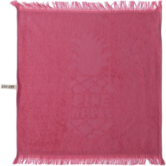 Nef-Nef Homeware Delicious Celery Tea Towel from 100% Cotton in Yellow Color 50x50cm