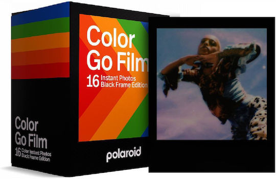 Polaroid Color Go Instant Film (16 Exposures) Black Frame Edition