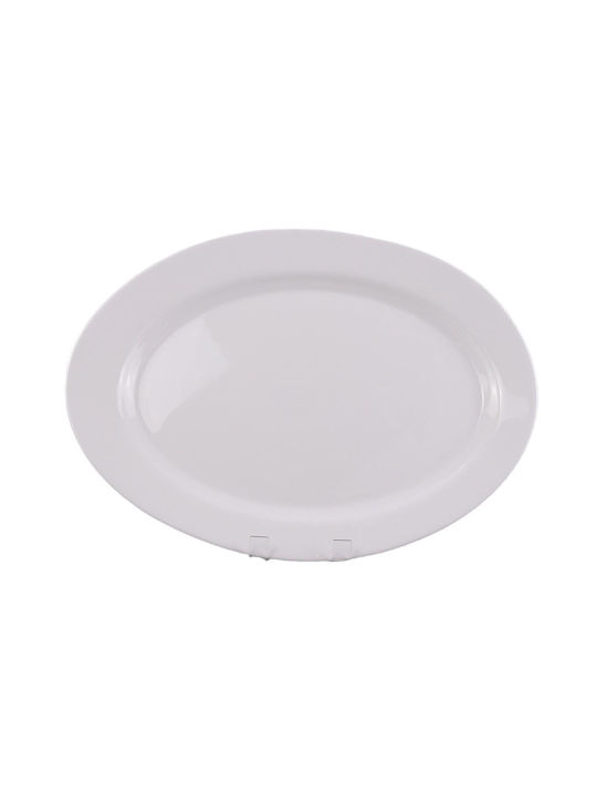 Bormioli Rocco Serving Platter Oval made of Porcelain White 35.5x26.5cm