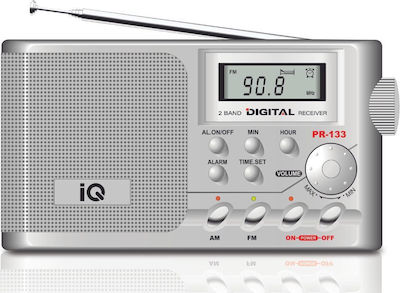 IQ PR-133 Radio portabil Argint