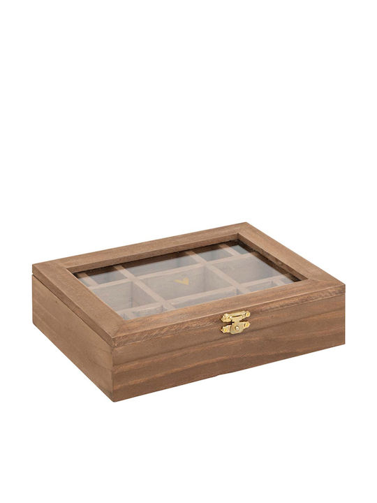 Atmosphera Κουτί Κοσμημάτων Ξύλινο Μπεζ 20.5x5.3x15cm Atmosphera Κουτί Κοσμημάτων Ξύλινο Μπεζ 20.5x5.3x15cm