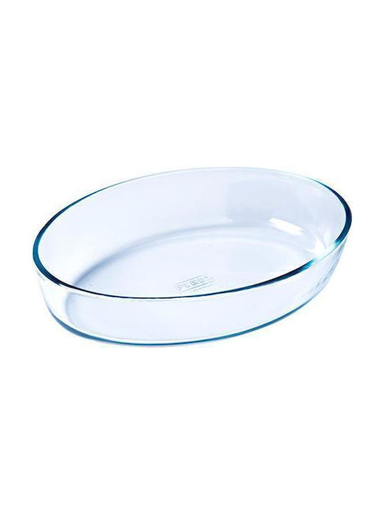 Pyrex Essentials Glass Oval Heat-Resistant Cookware 39x27x7cm