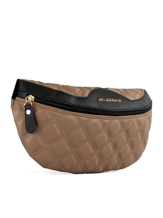 Καπιτονέ Bum Bag Τσαντάκι Ag Camel Camel