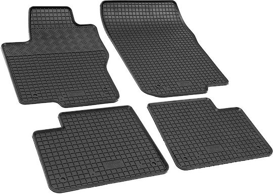 Rigum Trunk Mats 5pcs Tray Type for Mercedes-Benz ML 2012 2015 Black