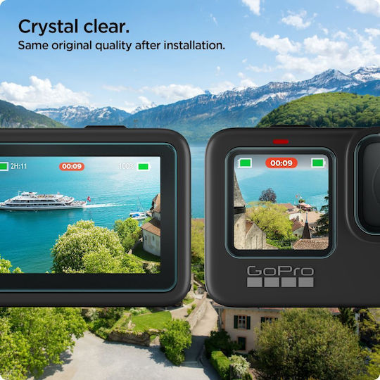 Spigen Glas.tr Slim + Film 2hundred Screen Protector for GoPro Hero 9 / Hero 10 / Hero 11 / Hero 12
