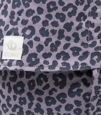 Stokke Klassischer Tragesack Limas Leopard Lilac mit Maximalgewicht 15kg