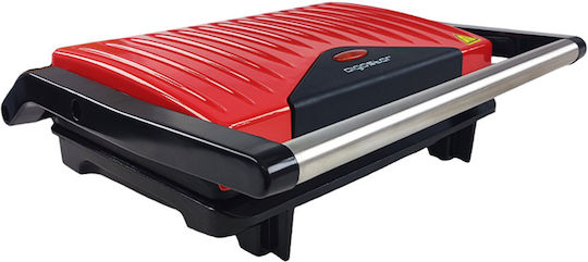 Aigostar Sandwich Maker for for 2 Sandwiches Sandwiches 750W Red
