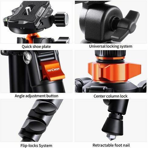K&F Concept Sa210 Overhead Photography Tripod Universal Central axis