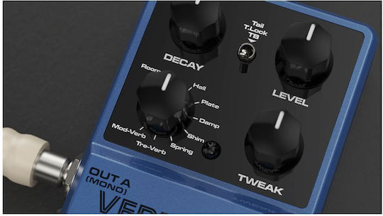 NUX Verb Core Deluxe MKII Pedale Fußschalter Nachhall E-Gitarre