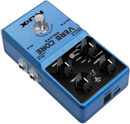 NUX Verb Core Deluxe MKII Pedale Fußschalter Nachhall E-Gitarre