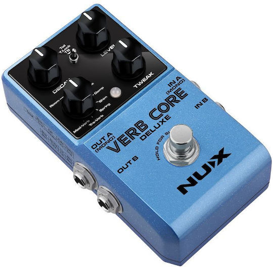 NUX Verb Core Deluxe MKII Pedale Fußschalter Nachhall E-Gitarre