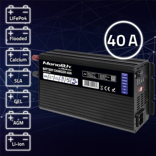 Qoltec Φορτιστής Μπαταρίας Αυτοκινήτου 12V