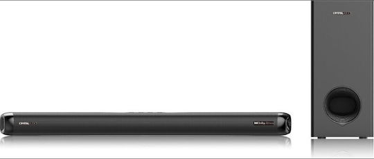 Crystal Audio CASB360 Soundbar 2.1.2 Bluetooth και HDMI 360W με Τηλεχειριστήριο Μαύρο
