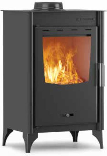 Thermiki ATS 75-20 Oțel Soba pe lemne 8kW Bordeaux