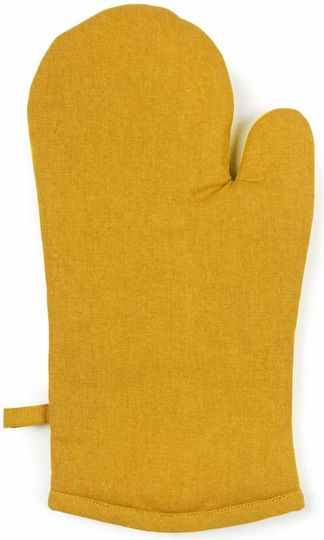 Excelsa Oven Mitt Fabric Yellow 1pcs