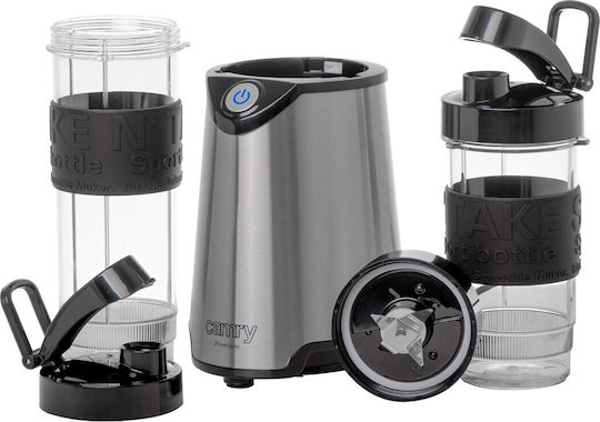 Camry CR-4069 Μπλέντερ με Πλαστική Κανάτα 600 ml 500W Inox