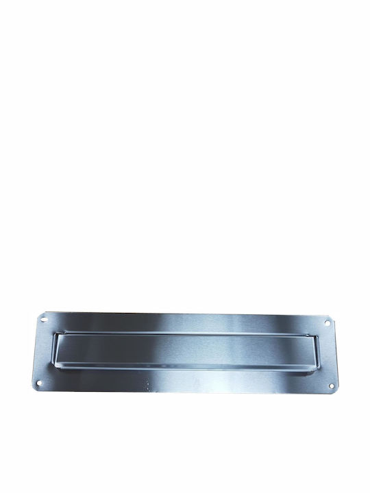 Viometal LTD Ανδόρα 0808-15 Briefkastenfach Inox in Silber Farbe 38x10cm