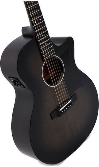 Sigma Guitars Ηλεκτροακουστική Κιθάρα GMC-STE-BKB Cutaway Black
