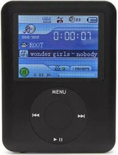 Andowl AN-Q-C990 MP4 Player (8GB) with TFT Screen 1.8" Black